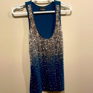 Daytrip sequin tank top
